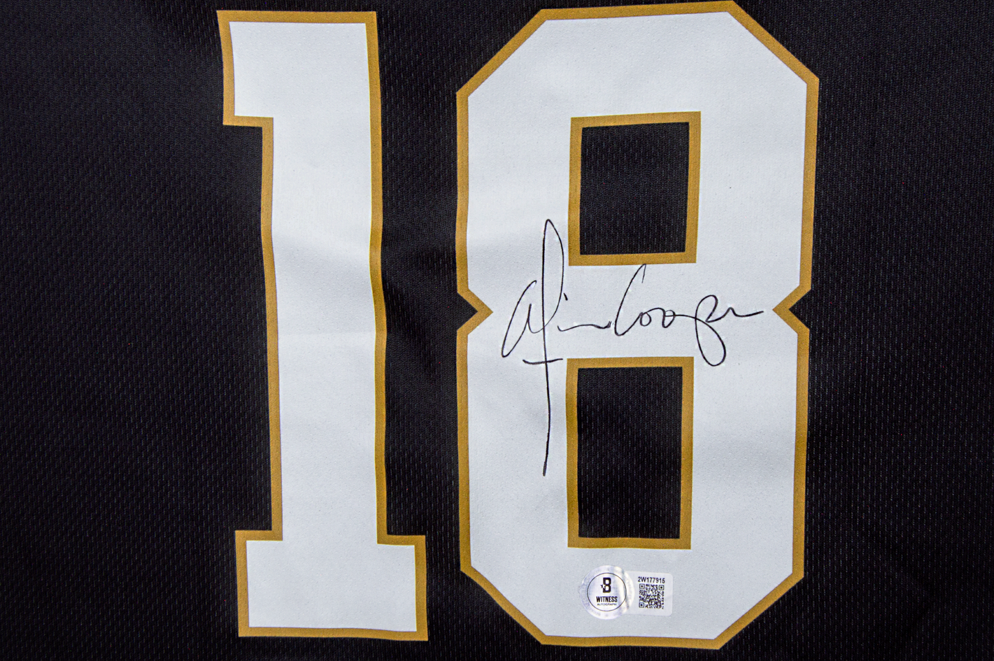Alice Cooper Autographed Black Jersey