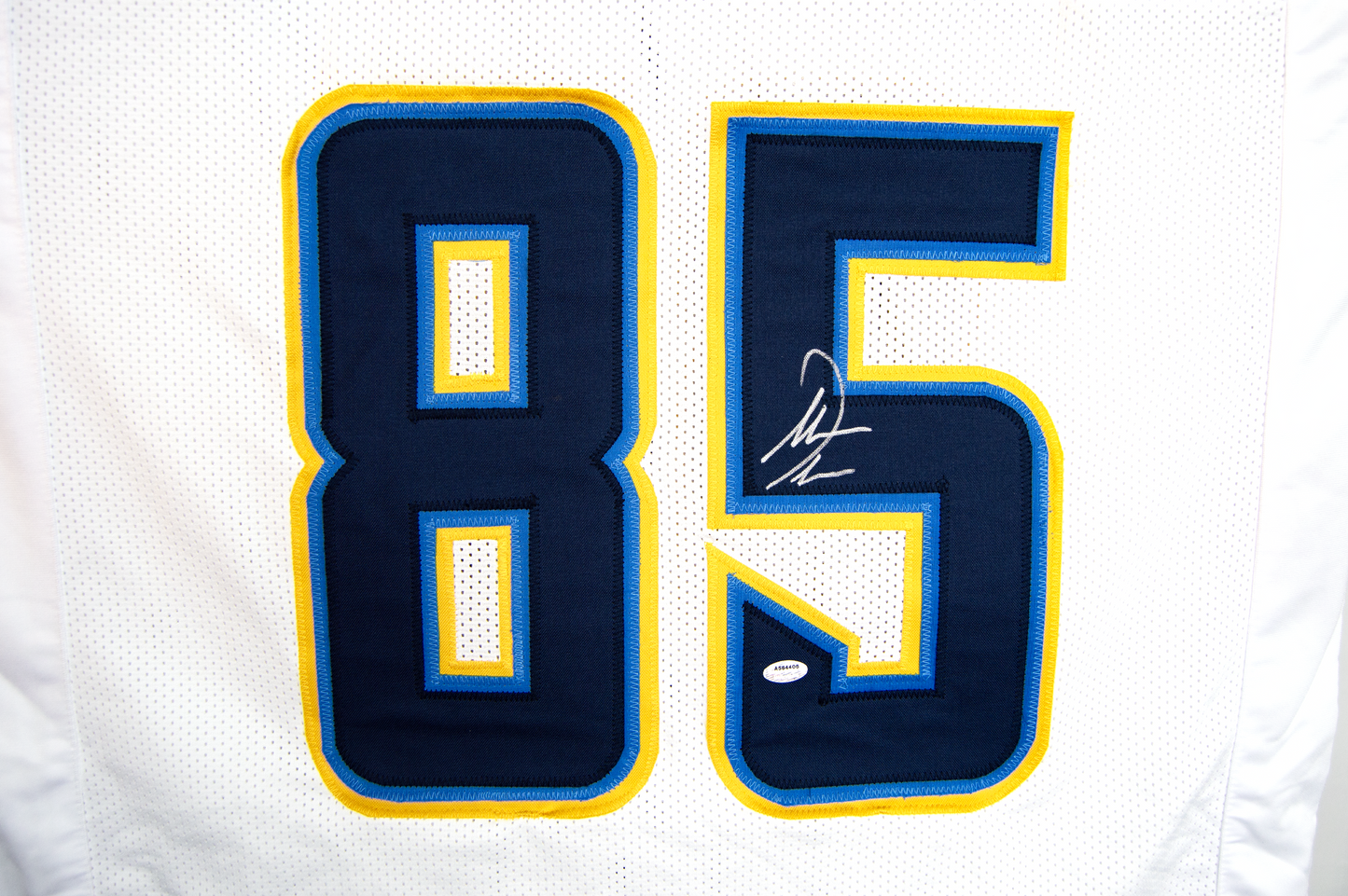 Antonio Gates Autographed Custom White San Diego Jersey