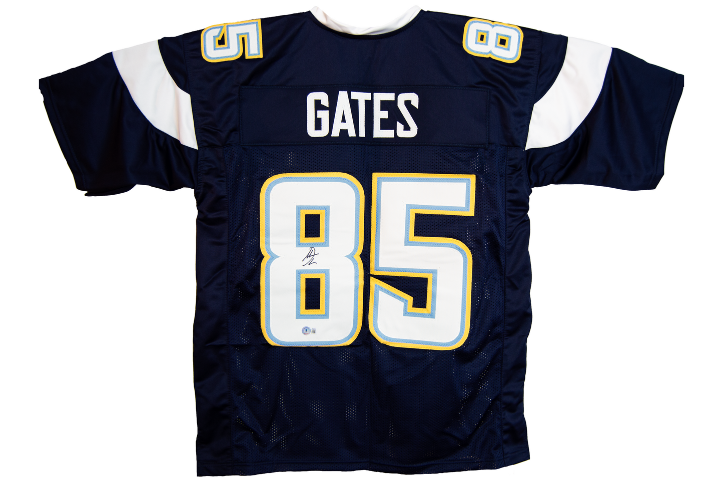 Antonio Gates Autographed Custom Navy Blue San Diego Jersey