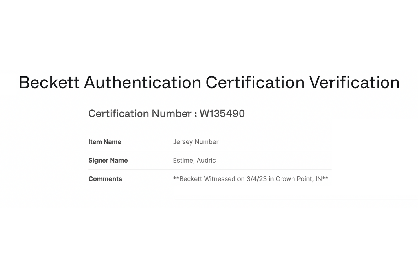 Audric Estime Autographed Custom Irish Green Notre Dame Jersey