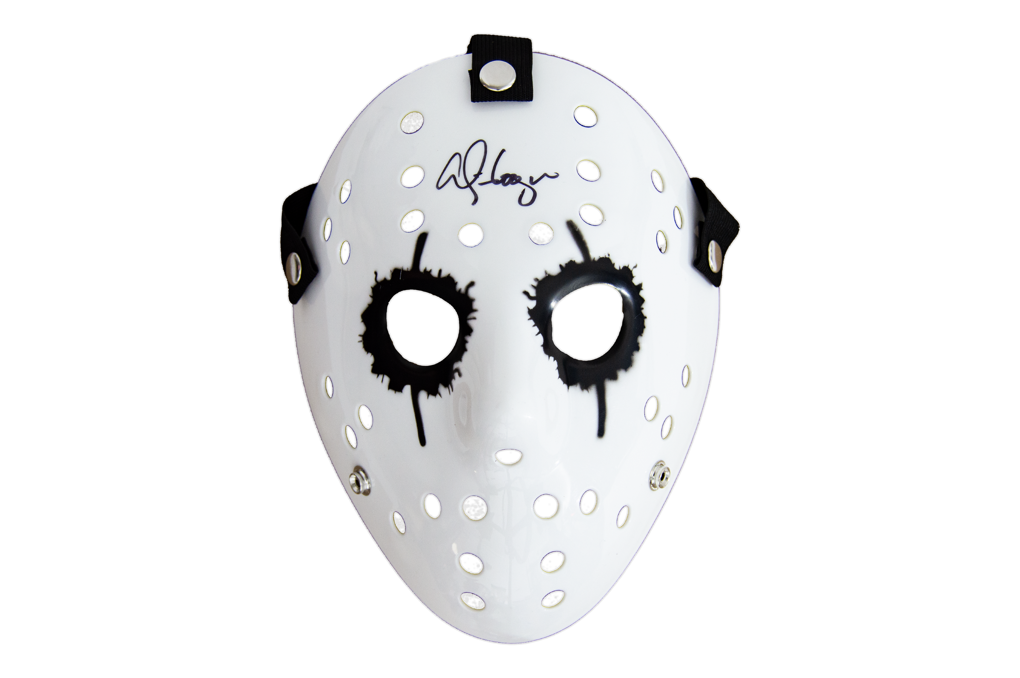 Alice Cooper Autographed White Hockey Mask – Main Street Memorabilia
