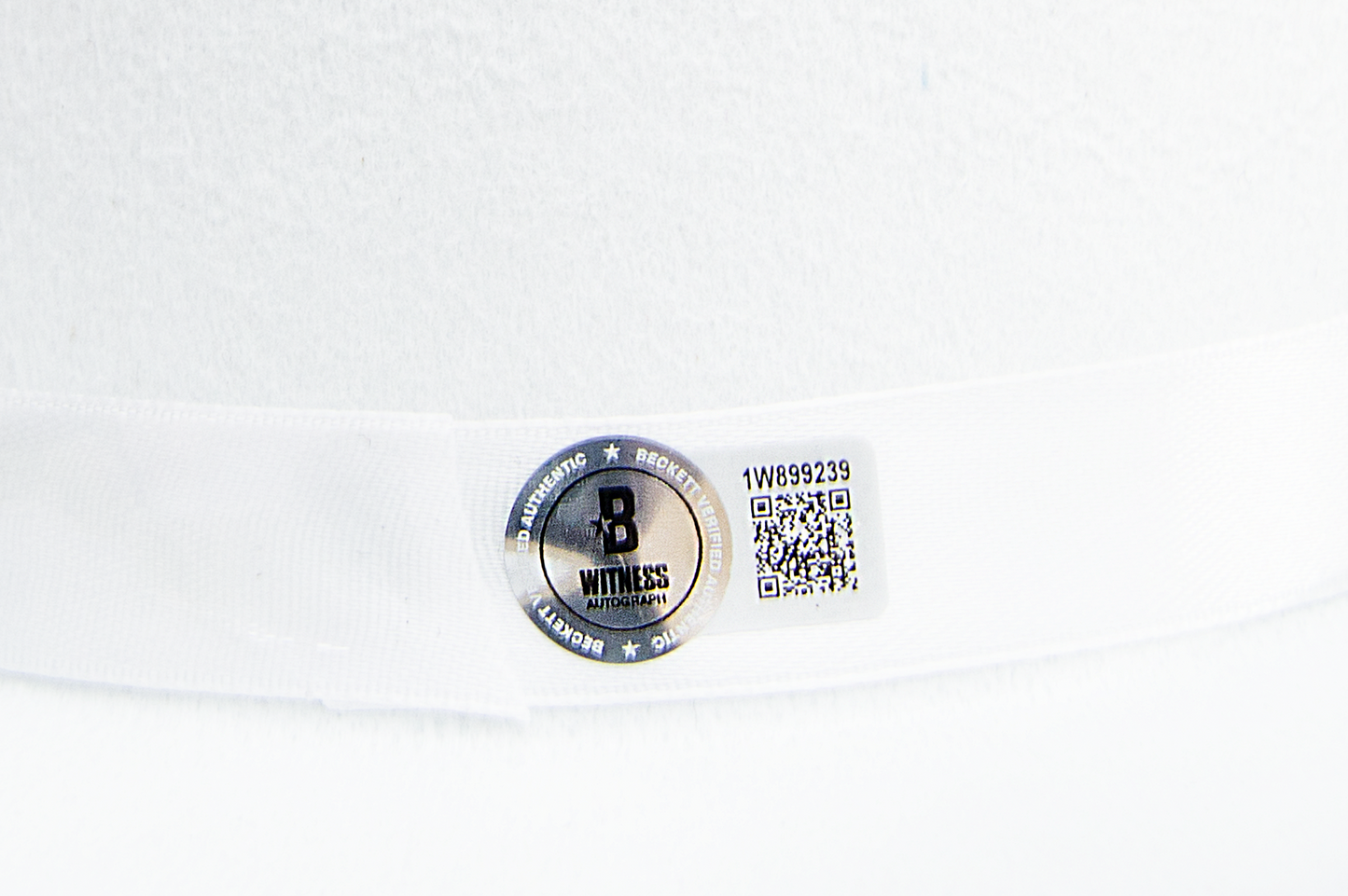 Alice Cooper Autographed White Top Hat