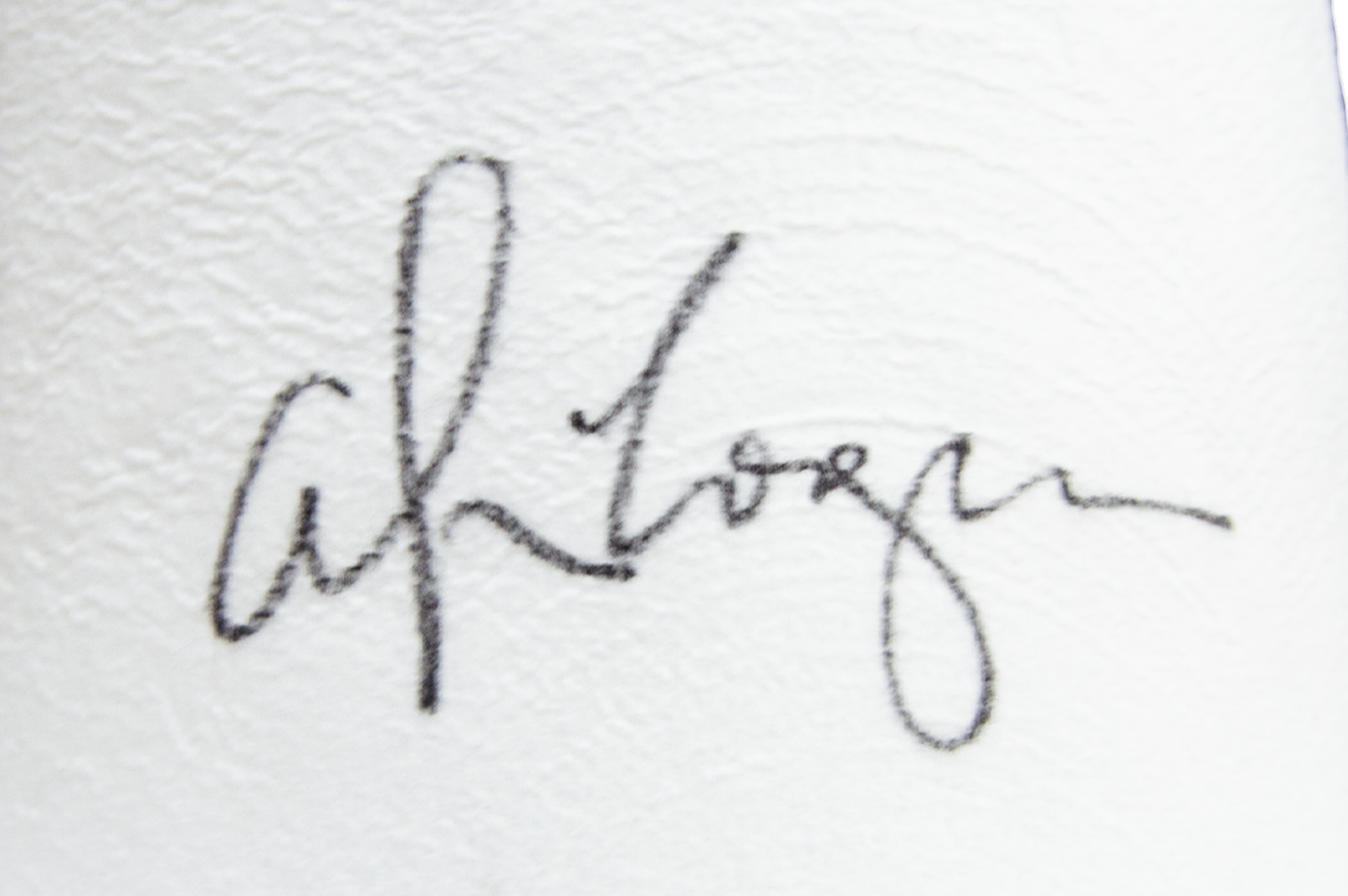 Alice Cooper Autographed White Top Hat