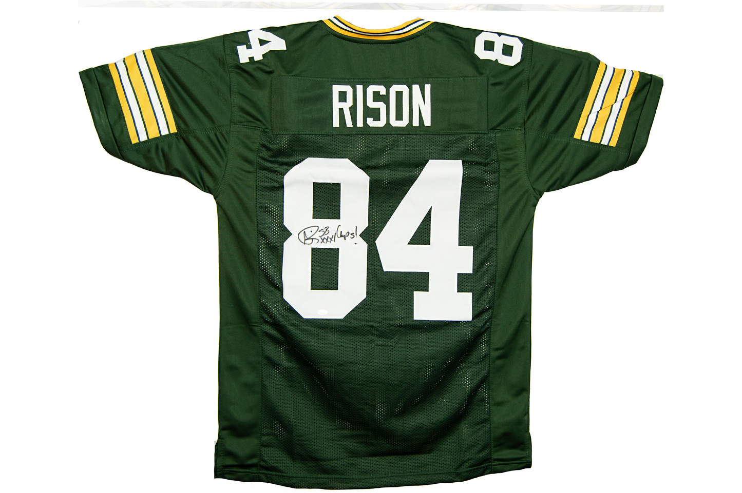 Andre Rison Autographed Custom Green Bay Jersey