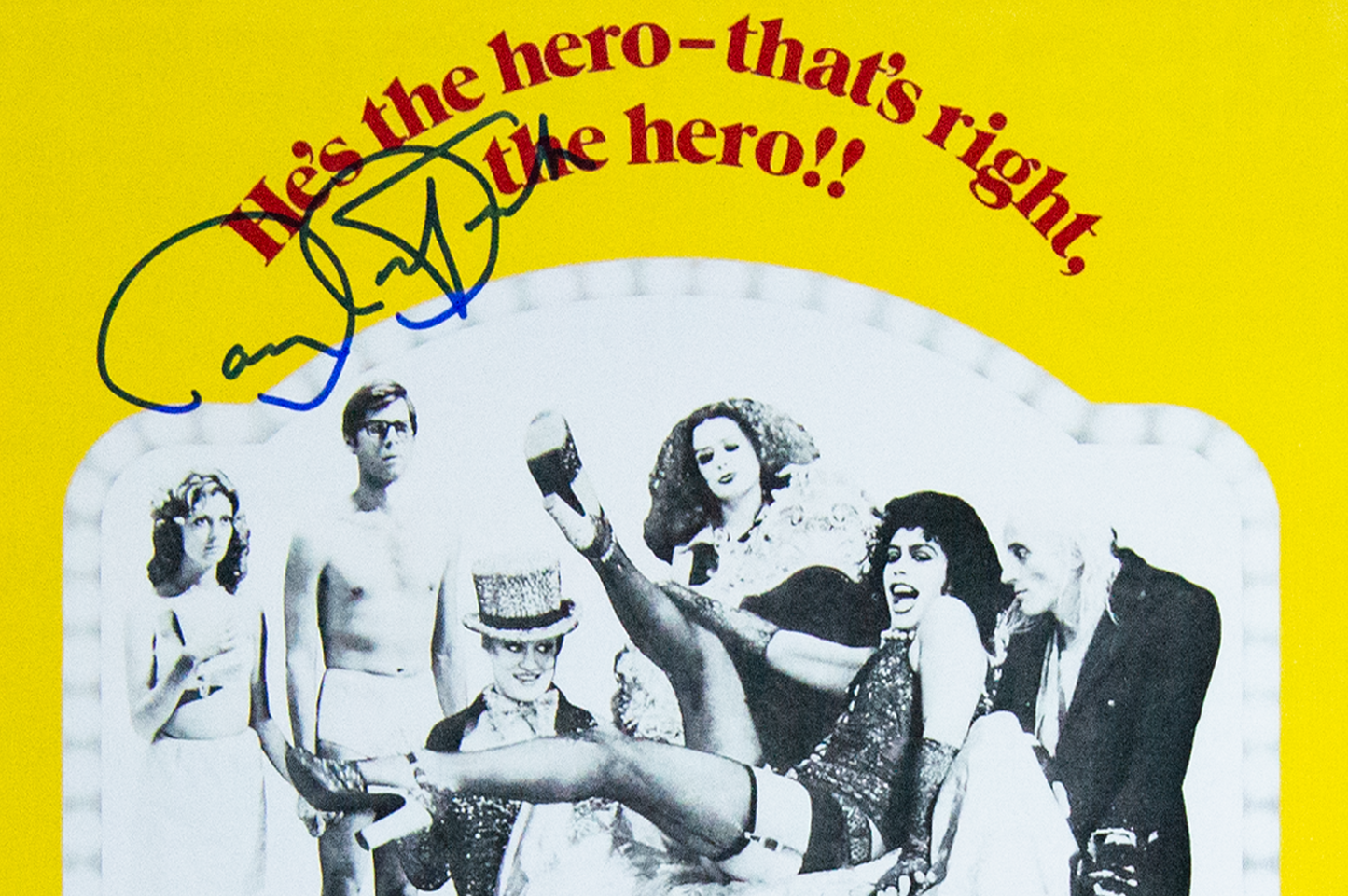 Barry Bostwick Autographed 'Rocky Horror Picture Show' Poster