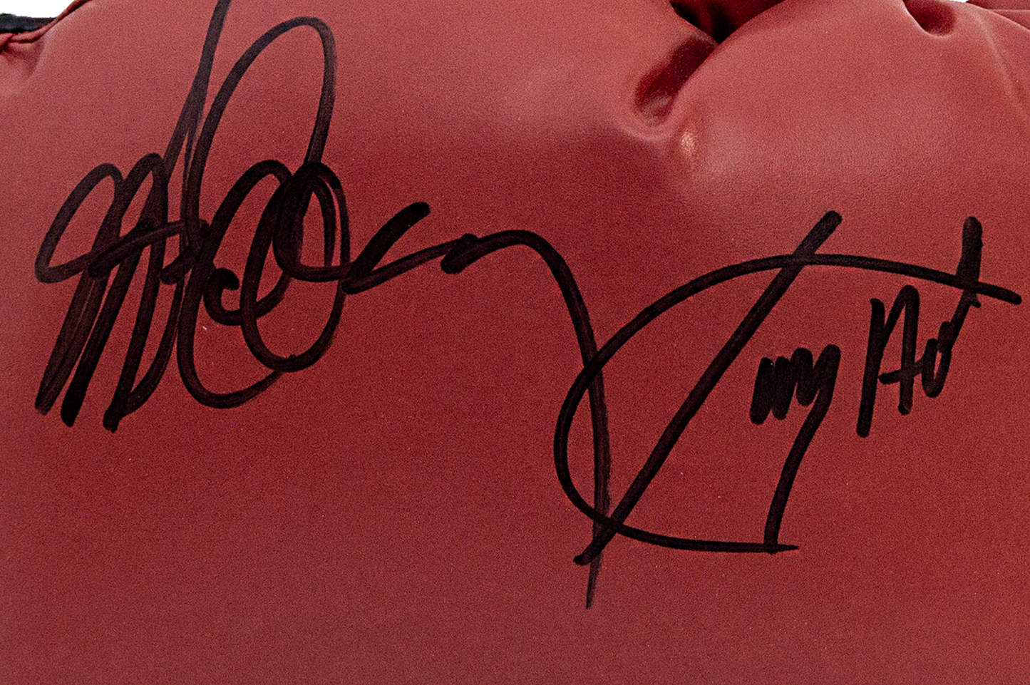 Gerry Cooney and Larry Holmes Autographed Everlast Boxing Glove