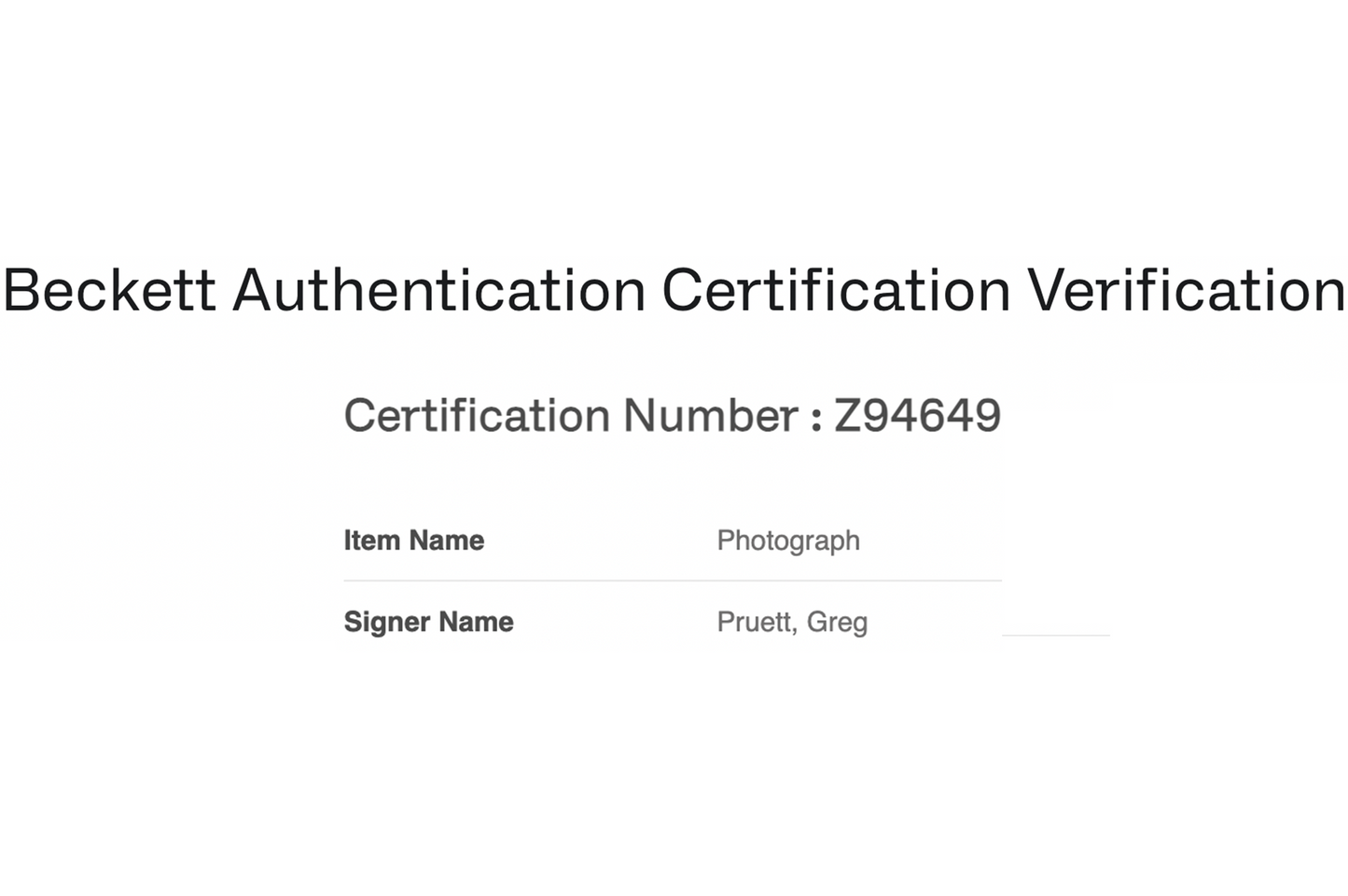 Greg Pruitt Autographed Cleveland Browns 8x10 Photo