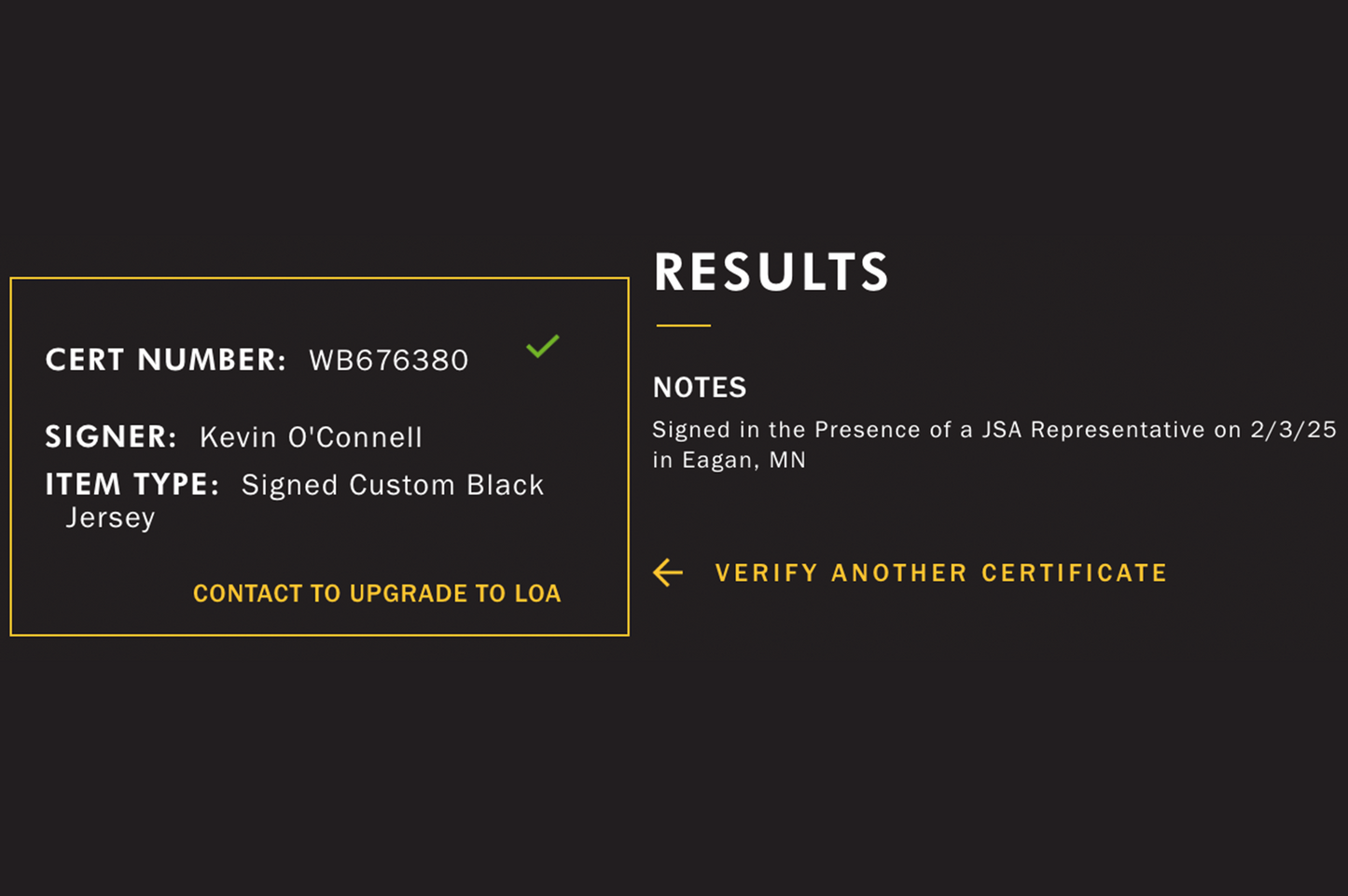 Kevin O'Connell Autographed Custom Black San Diego State Jersey