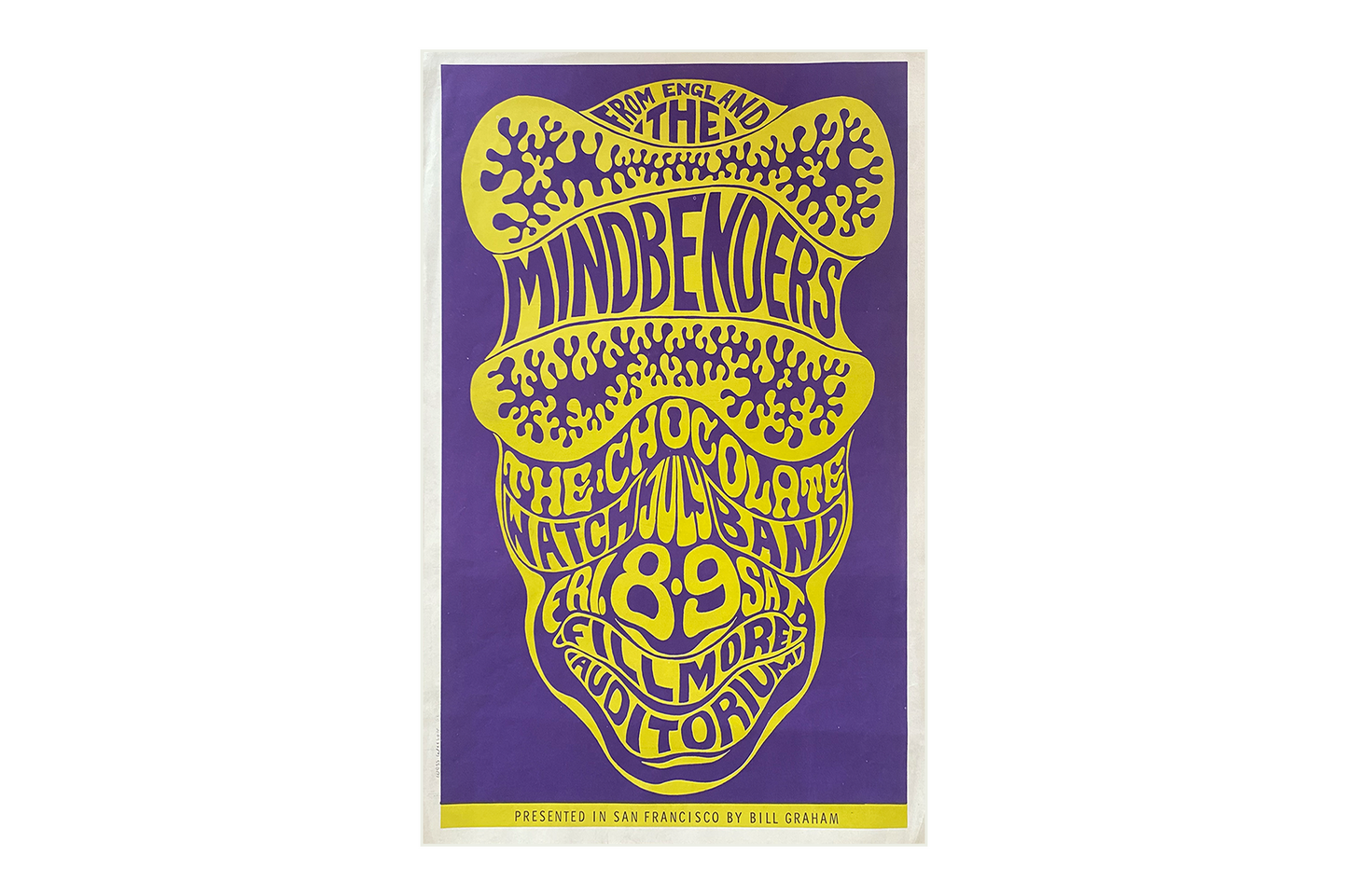 Mindbenders w/ Chocolate Watch Band - Fillmore West - 1966 (2nd Print)