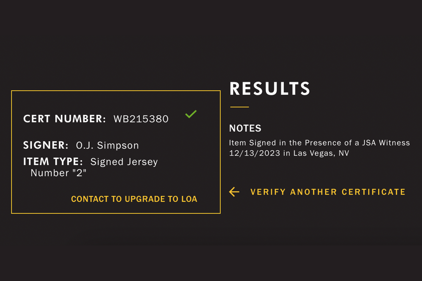 OJ Simpson Autographed Custom Blue Buffalo Career Highlight Jersey