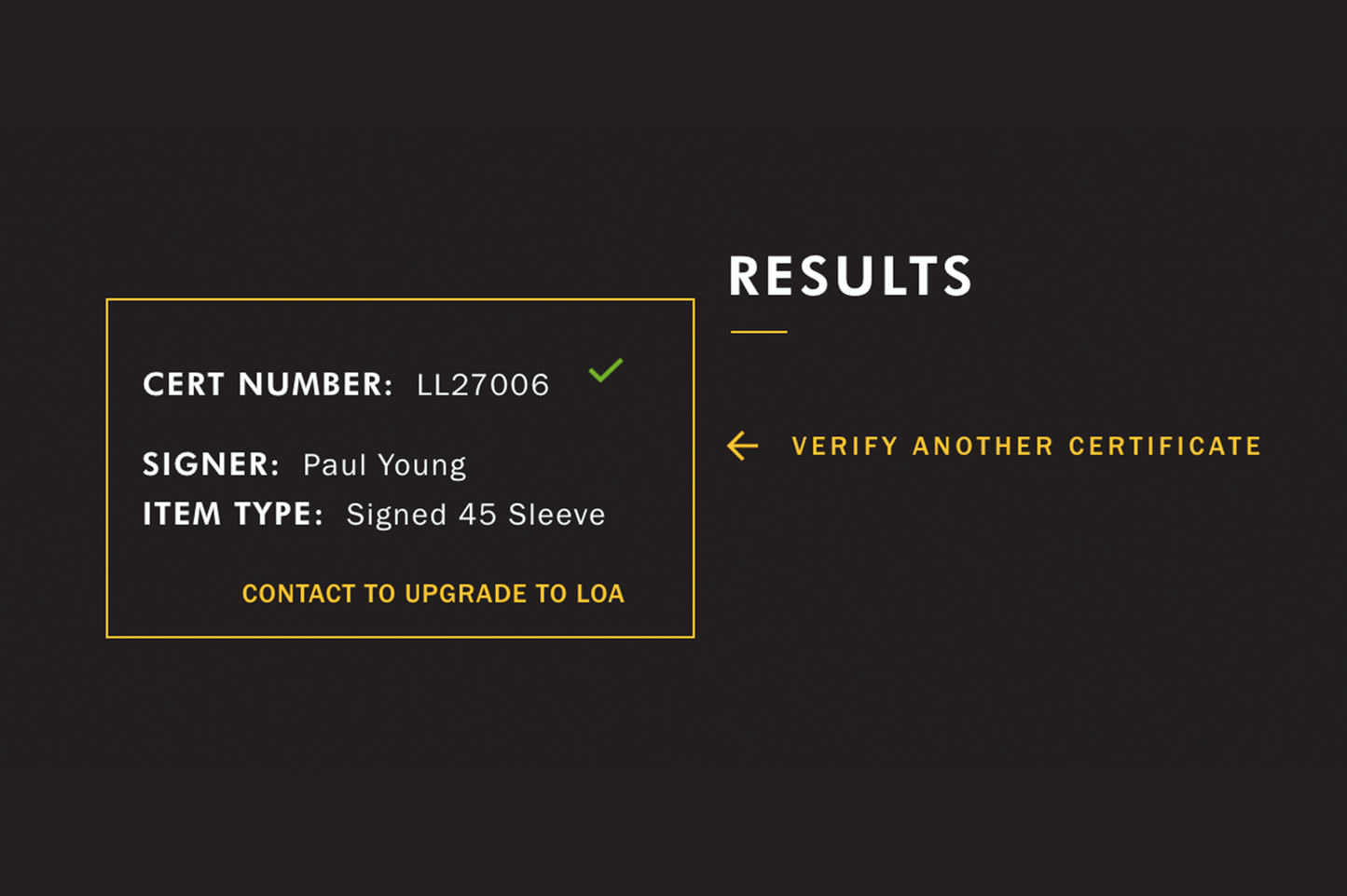 Paul Young Autographed 'Love Of The Common People' 45 Framed