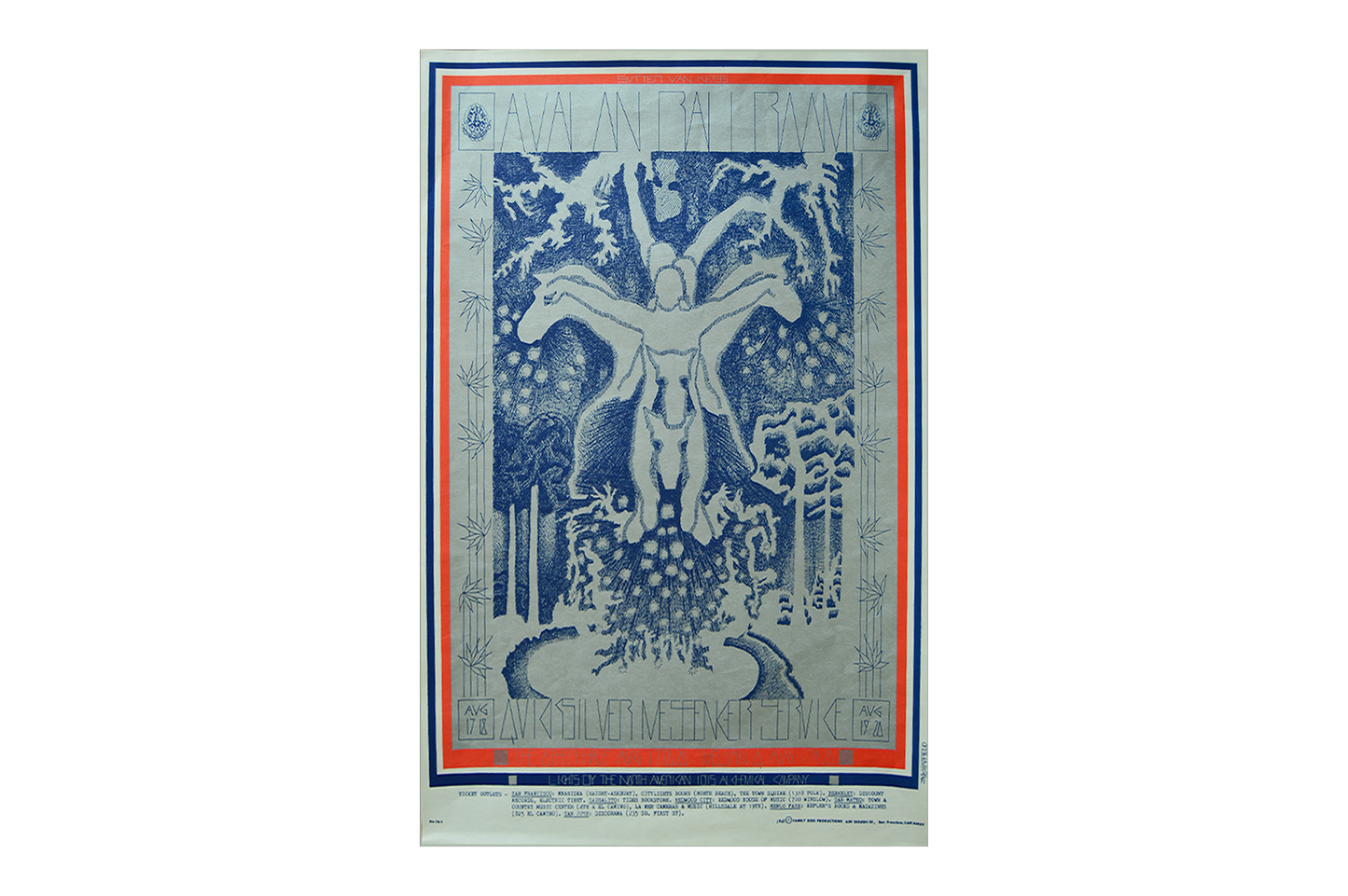 Quicksilver Messenger Service - Avalon Ballroom - 1967 (1st Print)