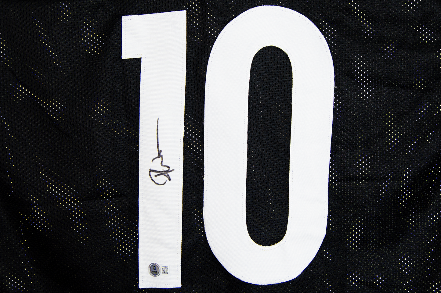 Roman Wilson Autographed Black Pittsburgh Custom Jersey