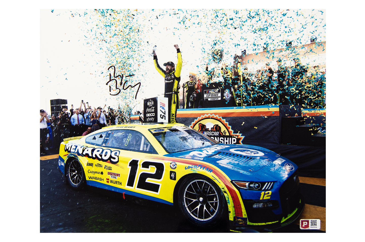 Ryan Blaney Autographed 11x14 Photo