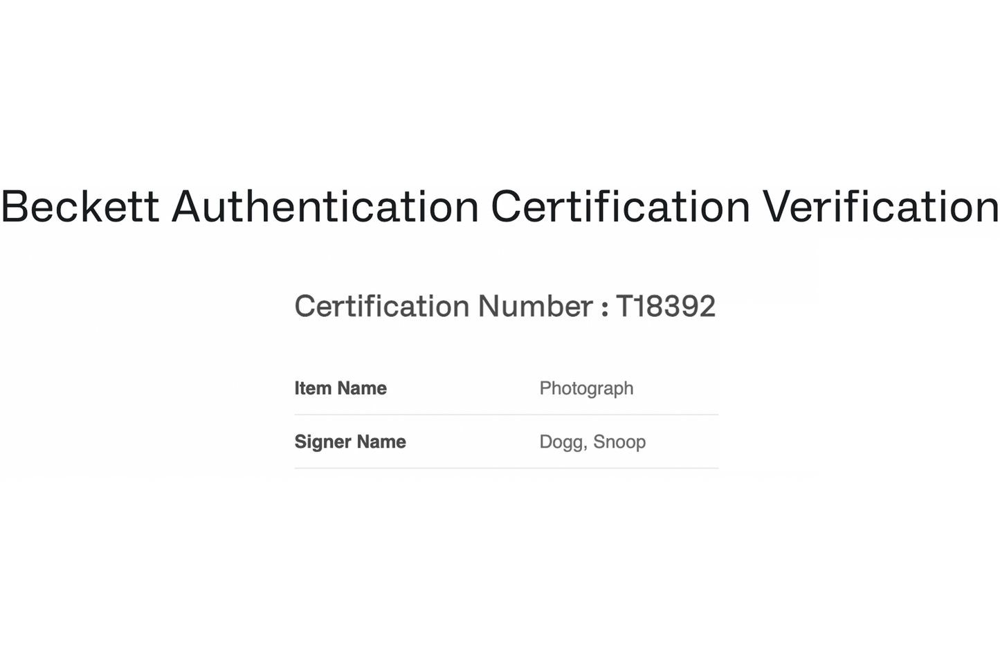 Snoop Dogg Autographed 'Starskey & Hutch' Photo