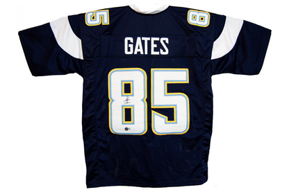 Antonio Gates Autographed Custom Navy Blue San Diego Jersey