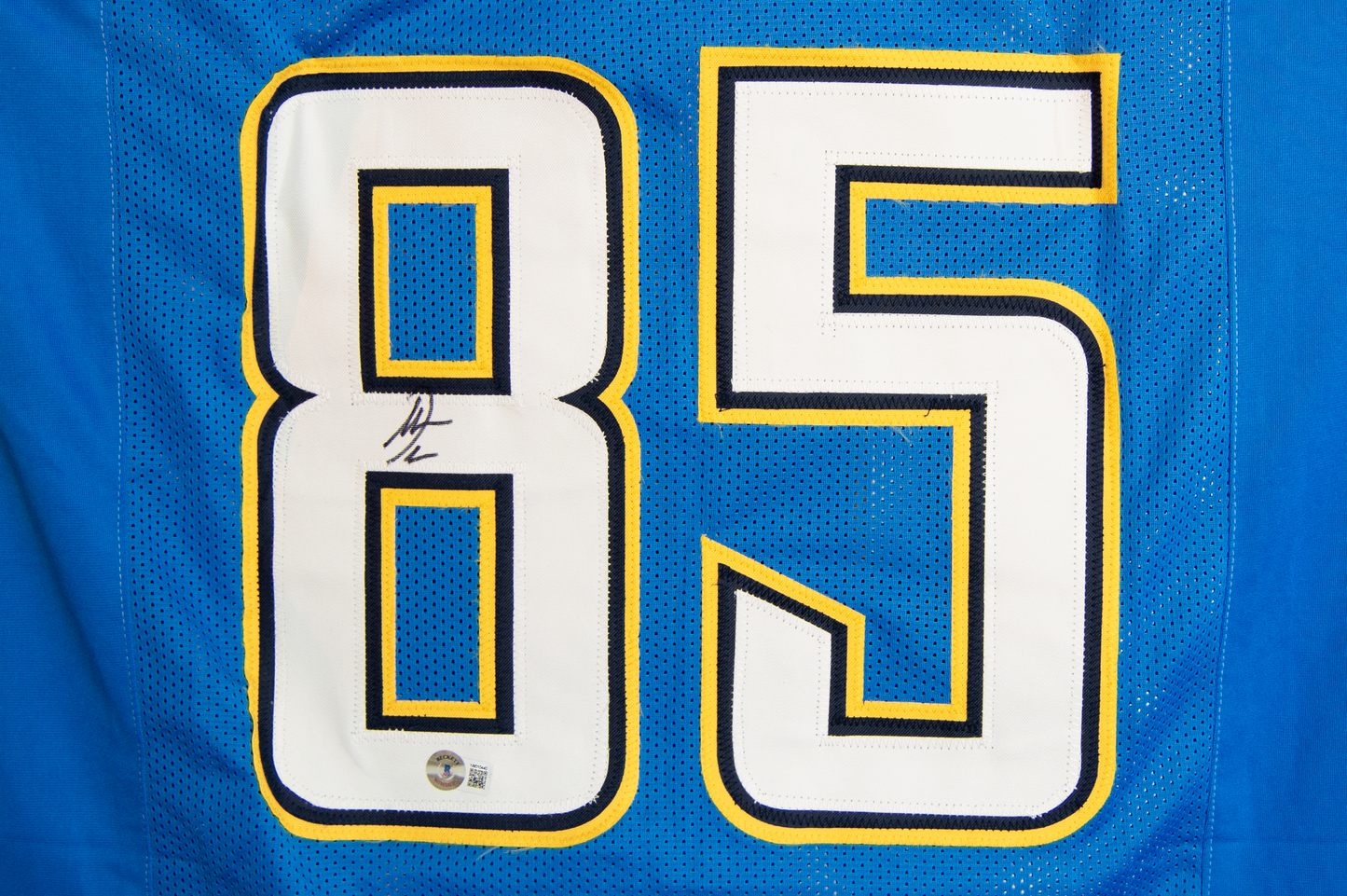 Antonio Gates Autographed Custom Powder Blue San Diego Jersey