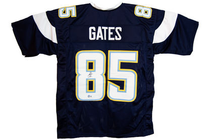 Antonio Gates Autographed Custom Navy Blue San Diego Jersey