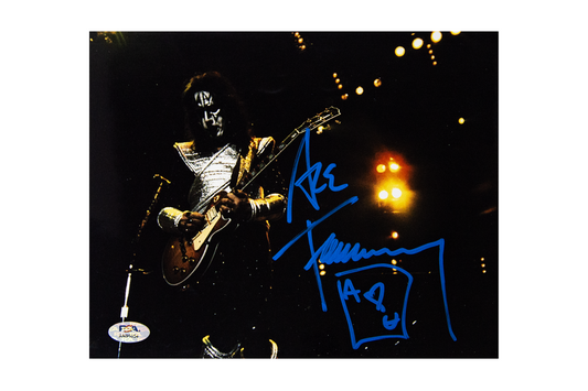 Ace Frehley Autographed 8x10 KISS Photo