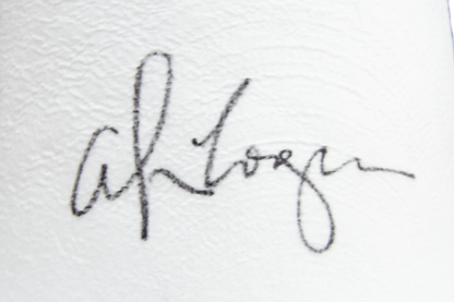 Alice Cooper Autographed White Top Hat