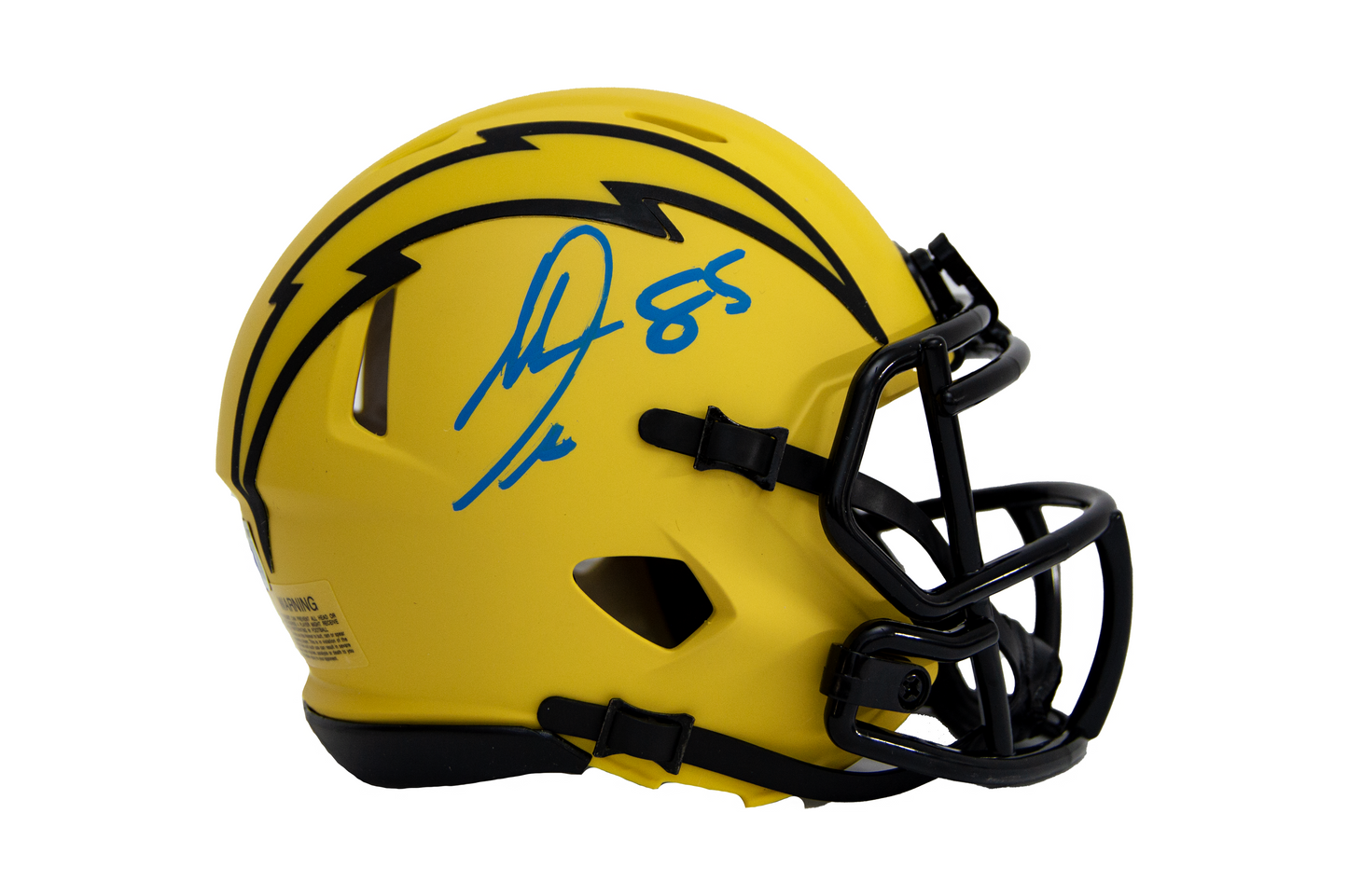Antonio Gates Signed San Diego Chargers Mini Helmet