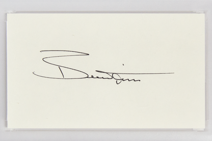 Bernie Taupin Autographed Encapsulated Slab