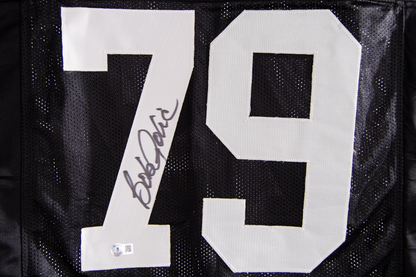 Bob Golic Autographed Custom Black Oakland Jersey