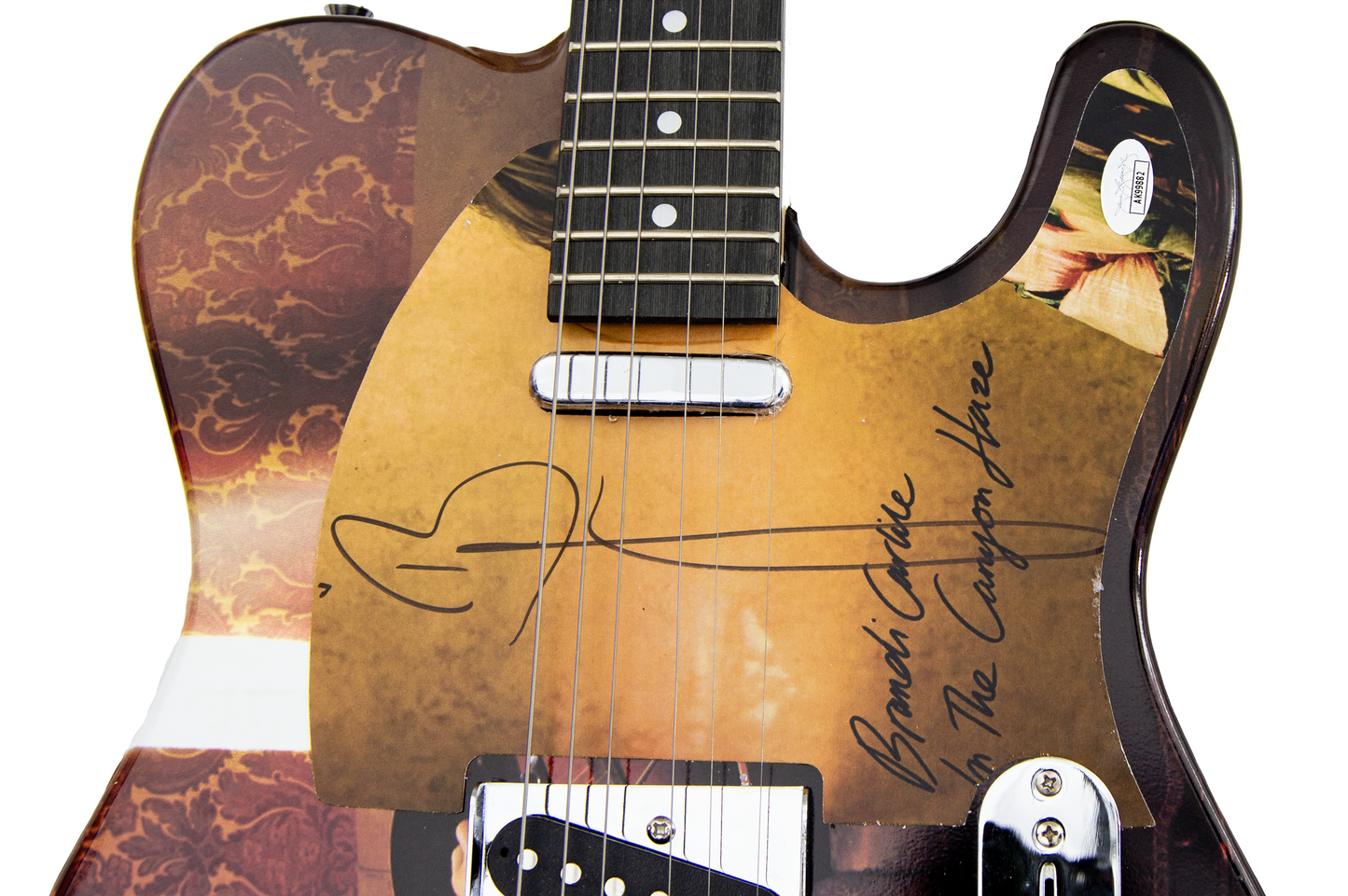 Brandi Carlile Autographed Guitar