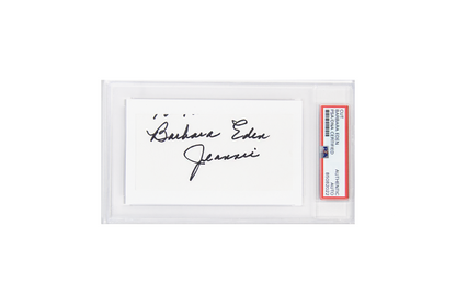Barbara Eden Autographed Encapsulated Slab