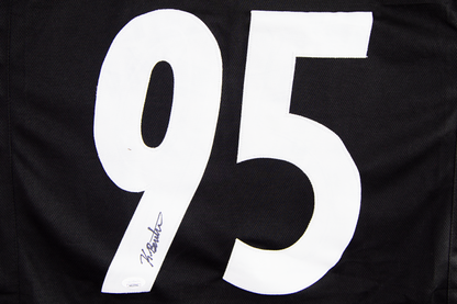 Keeanu Benton Autographed Custom Black Pittsburgh Jersey