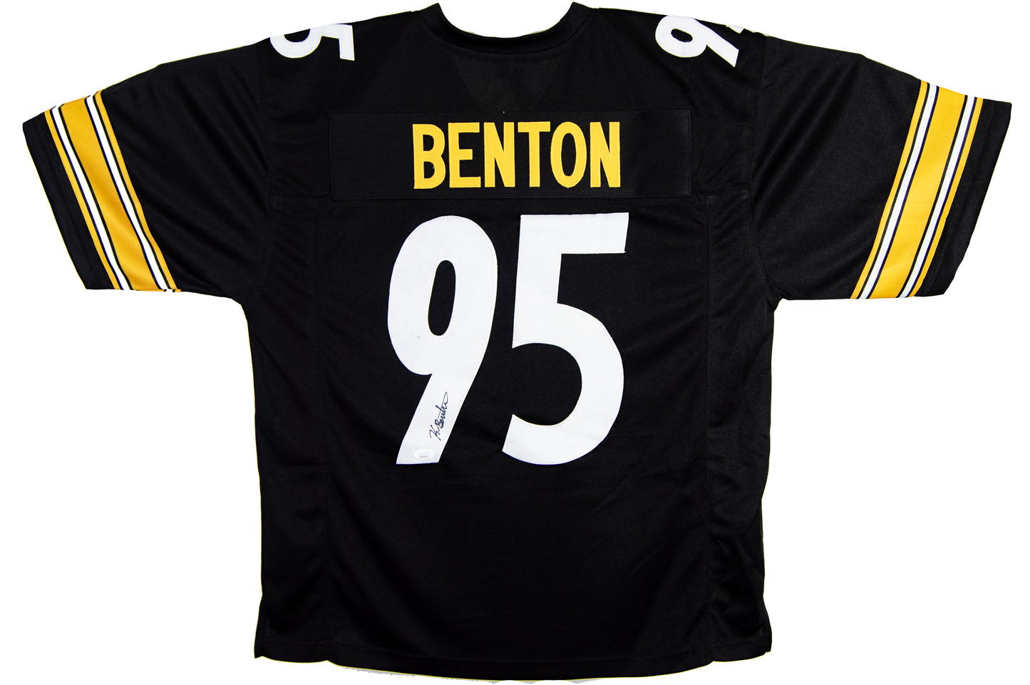 Keeanu Benton Autographed Custom Black Pittsburgh Jersey