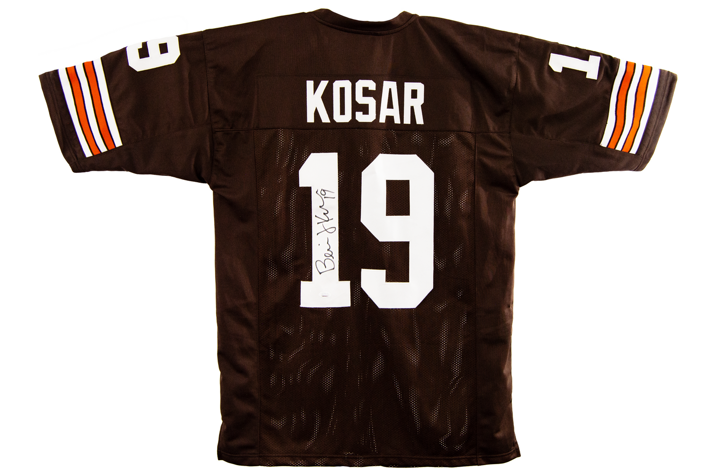 Bernie Kosar Autographed Custom Brown Cleveland Jersey