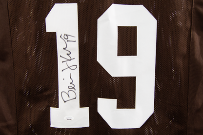Bernie Kosar Autographed Custom Brown Cleveland Jersey