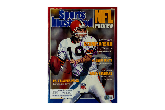 Bernie Kosar Autographed 1988 Sports Illustrated