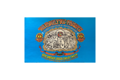 Big Brother & The Holding Company w/ Blue Cheer - Avalon Ballroom - 1967 (2nd Print)