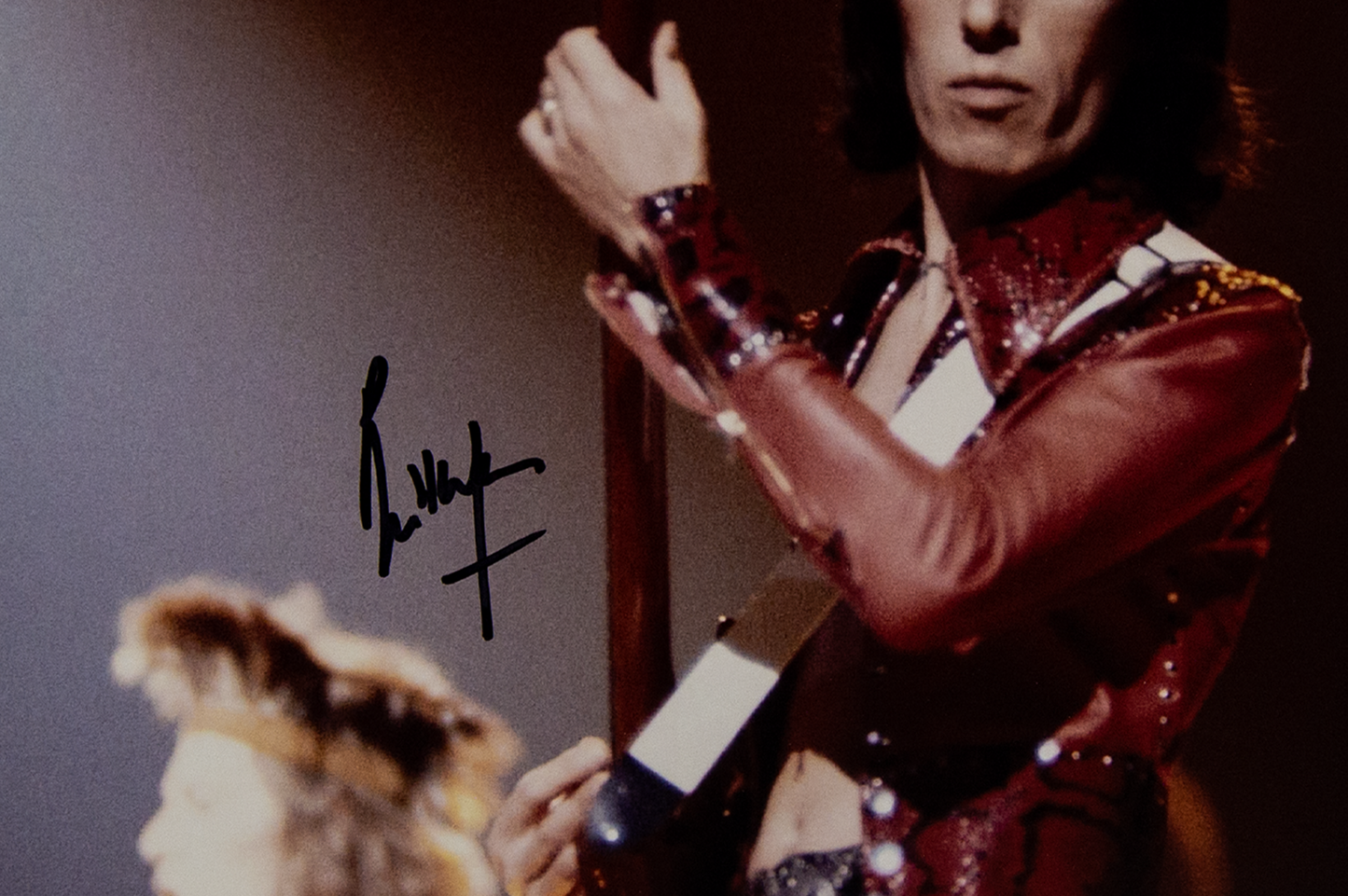 Bill Wyman Autographed 8x10 Rolling Stones Photo
