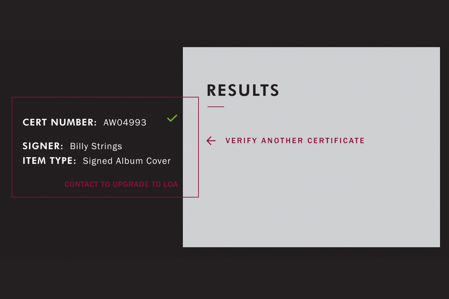 Billy Strings Autographed 'Renewal' Album Framed