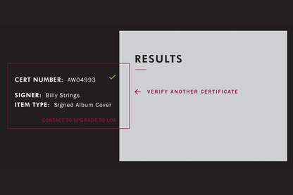 Billy Strings Autographed 'Renewal' Album Framed