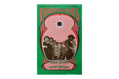 Blood Sweat & Tears - Grande Ballroom - 1968 (1st Print)