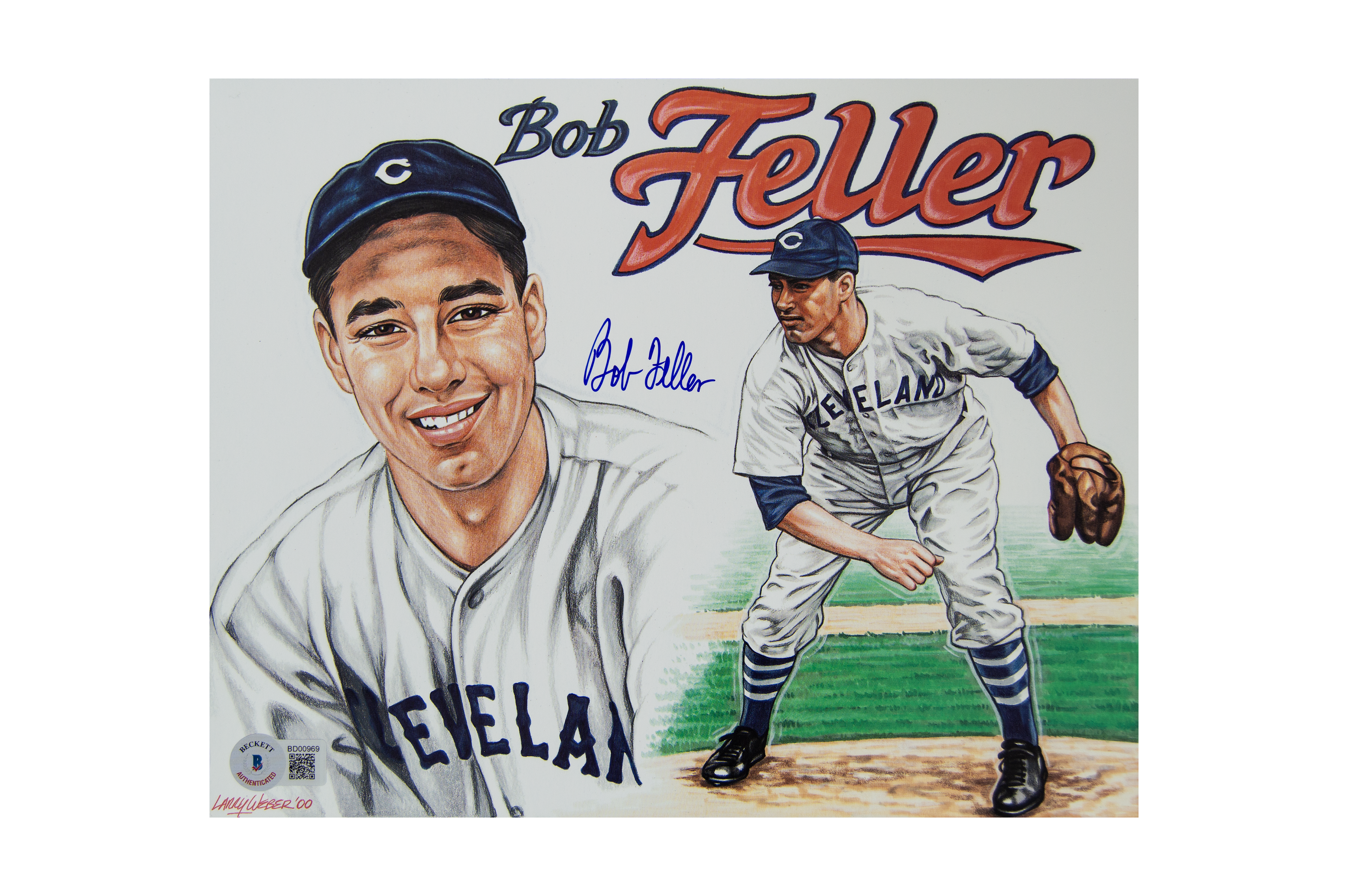Bob Feller Autographed 8x10 Photo – Main Street Memorabilia