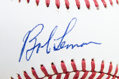Bob Lemon Autographed Baseball