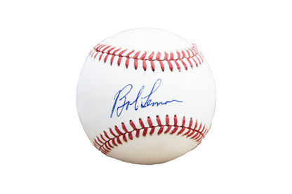 Bob Lemon Autographed Baseball