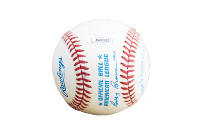 Bob Lemon Autographed Baseball