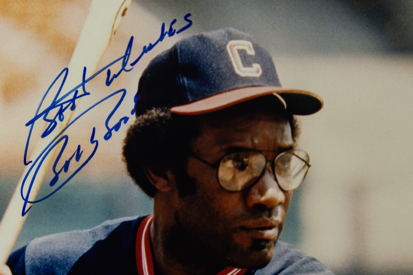 Bobby Bonds Autographed 8x10 Cleveland Indians Photo