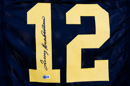 Terry Bradshaw Autographed Custom Black Pittsburgh Jersey
