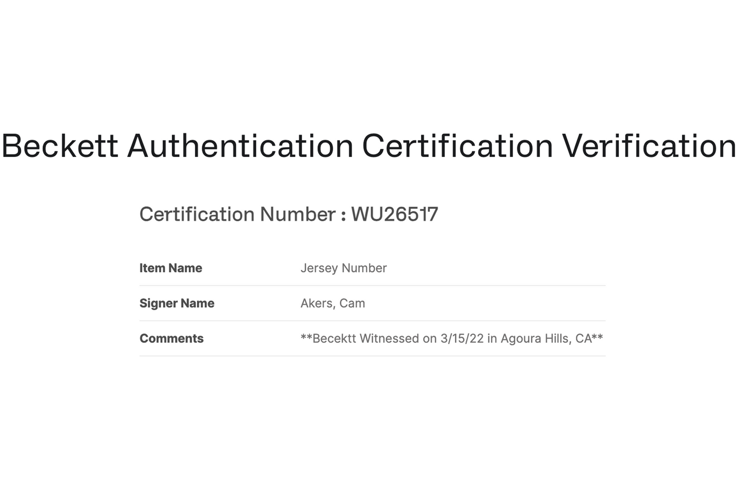 Cam Akers Autographed Custom White Los Angeles Jersey