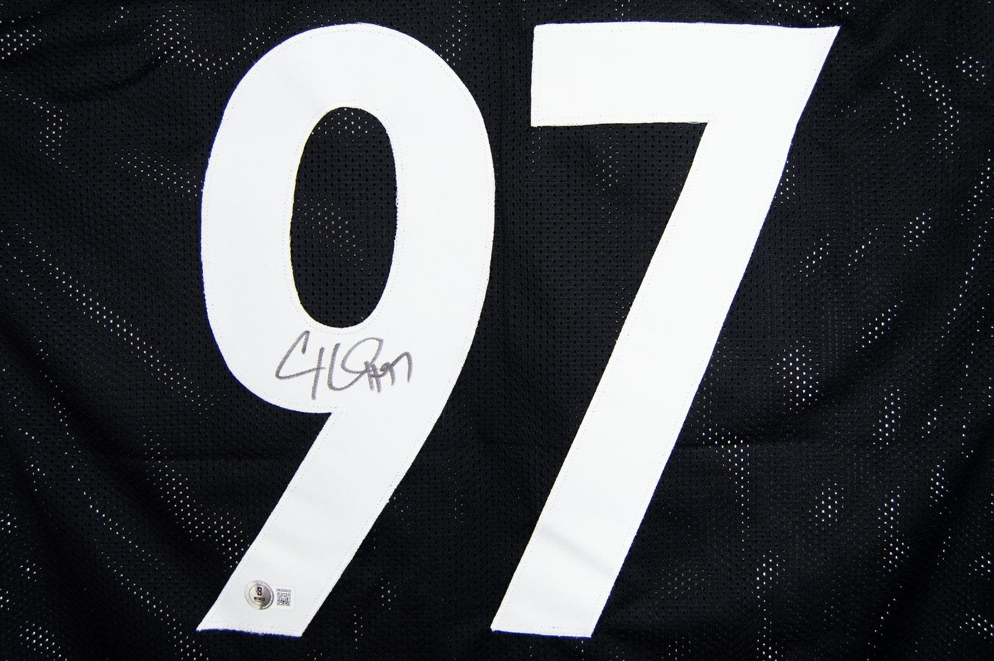 Cameron Heyward Autographed Custom Black Pittsburgh Jersey