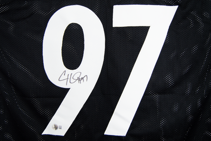 Cameron Heyward Autographed Custom Black Pittsburgh Jersey
