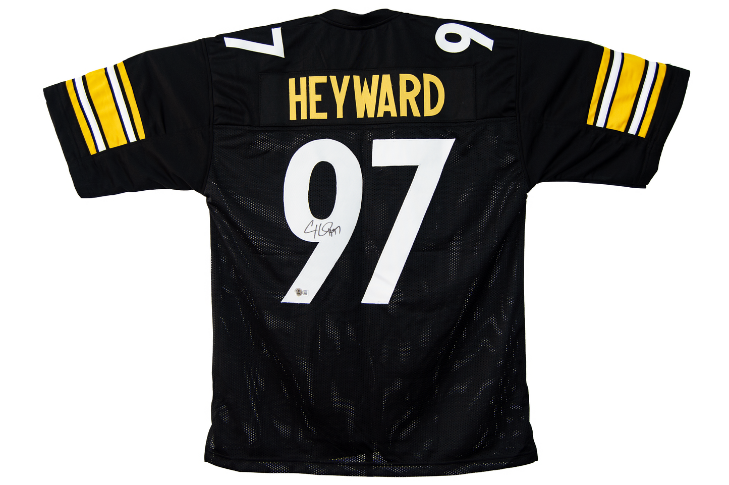 Cameron Heyward Autographed Custom Black Pittsburgh Jersey