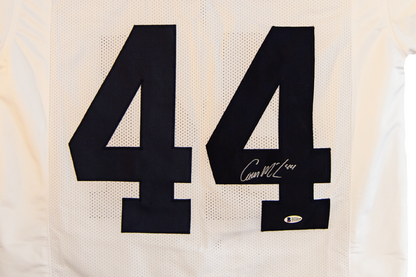 Cameron McGrone Autographed Custom White Michigan Jersey